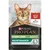 PURINA PRO PLAN Sterilised Adult Maintenance cat food pouch, with beef in gravy. Green and white labels, image of a brown tabby cat on front. PURINA PRO PLAN Sterilised Adult Maintenance cat food pouch, with beef in gravy. Green and white labels, image of a brown tabby cat on front.