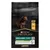 Bag showing high protein puppy food for small and mini breeds, chicken as number one ingredient, no added colourants, with colostrum to support immune response.