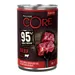 Sparpaket Wellness Core Adult 95% Single Protein 12 x 400 g - Rind & Brokkoli