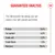 Guaranteed analysis: protein 8.4%, fat content 6.0%, crude ash 2.0%, crude fibre 1.0%, moisture 78.4%. Guaranteed analysis: protein 8.4%, fat content 6.0%, crude ash 2.0%, crude fibre 1.0%, moisture 78.4%.