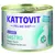Lata de comida para gatos Kattovit Feline Diet Gastro mit Ente. Texto visible: Magen-Darm Bauchspeicheldrüse, verbesserte Rezeptur.