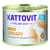 Kattovit Feline Diet Urinary mit Huhn, Struvitstein-Prophylaxe (FLUTD), konzerva za mačke, tekst na njemačkom jeziku, nova sorta označena s 'Neue Sorte'.