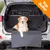 Dog lying on black protective boot liner in open car boot, orange corner banner with white text 'Top Seller' visible Dog lying on black protective boot liner in open car boot, orange corner banner with white text 'Top Seller' visible