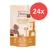 Mjamjam Pur Saftiges Huhn. Purer Fleischgenuss aus saftigem Hühnchen, beste Qualität aus deutscher Herstellung, ganz ohne Getreide, Monoprotein, ausreichend Taurin enthalten. Packung 24x. Mjamjam Pur Saftiges Huhn. Purer Fleischgenuss aus saftigem Hühnchen, beste Qualität aus deutscher Herstellung, ganz ohne Getreide, Monoprotein, ausreichend Taurin enthalten. Packung 24x.