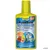 Flacon Tetra AquaSafe, texte visible en allemand, mentionne neutralisation du chlore et des métaux lourds, protection des muqueuses et branchies, nouvelle formule, images de poissons colorés.