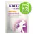 Kattovit Feline Diet Sensitive mit Huhn + Pute, hypoallergene Schonkost, ausgewählte Proteinquellen et Kohlenhydrate, lot de 12 sachets. Texte en allemand.