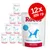 Упаковка корма Rocco Diet Care Weight Control Beef & chicken, 12×300 г. Надпись: Low in energy. Изображение собаки на упаковке.