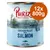 Purizon Hundefutter, Chicken Fillet mit Lachs, 45% Hühnerfilet, für erwachsene Hunde, Packungsgrösse: 12x800g.
