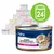 Feline Porta 21 kattenvoer, blik met opschrift 'Feines Hühnerfleisch', 'pur/pure', zonder toegevoegde suiker. Afbeelding toont 24 blikken in verschillende kleuren. Feline Porta 21 kattenvoer, blik met opschrift 'Feines Hühnerfleisch', 'pur/pure', zonder toegevoegde suiker. Afbeelding toont 24 blikken in verschillende kleuren.