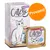 Confezione e vaschetta Catessy Fine Paté, testo visibile: 'Provami!', 'YUMMMMEOW!', 800 g e 100 g, con illustrazione di gatto. Vaschetta: 'With veal & poultry', senza zuccheri aggiunti. Confezione e vaschetta Catessy Fine Paté, testo visibile: 'Provami!', 'YUMMMMEOW!', 800 g e 100 g, con illustrazione di gatto. Vaschetta: 'With veal & poultry', senza zuccheri aggiunti.