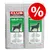 Dve vreči hrane za pse Royal Canin Club Special Performance adult cc, 15 kg, z rdečim krogom in belim simbolom odstotka za popust. Dve vreči hrane za pse Royal Canin Club Special Performance adult cc, 15 kg, z rdečim krogom in belim simbolom odstotka za popust.