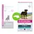 EUKANUBA Breed Specific Rottweiler Adult -koiranruokapakkauksen ulkoasun muutos: vanha ja uusi pakkaus vierekkäin, molemmissa rotukoira ja tuotetiedot näkyvissä, koko 12 kg.