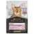 Purina Pro Plan Adult Delicate Digestion à la dinde en sauce pour chat, sans colorants ajoutés, sachet avec texte prouvé pour favoriser un système digestif sain.