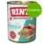 Rinti Kennerfleisch med kallun, kornfri. Enkeltdåse med billede af kød og originalt segl 'Rinti seit 1926'.