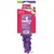 KONG Kickeroo toy with crinkle sound, promotes exercise and contains premium catnip, shown in purple packaging with product features listed.