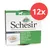 Schesir Adult Dog, Filetti di Pollo in Jelly, 12x Packung. Hühnerfilet für Hunde, mehrsprachige Beschreibung auf grünem Hintergrund. Schesir Adult Dog, Filetti di Pollo in Jelly, 12x Packung. Hühnerfilet für Hunde, mehrsprachige Beschreibung auf grünem Hintergrund.