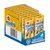Pedigree Junior Denta Tubos, 18 packs of 3 sticks, 72g each, total 1.296kg. Visible text: Pflege für die Milchzähne, mit Huhn. Packaging shows dog image and tooth care symbol.