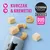 COSMA PURE LOVE SNACKIES DUO FLAVOURS, kurczak & krewetki. Przysmak dla kotów w kawałkach, widoczne opakowanie i produkt.