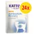 Kattovit Feline Diet mit Huhn, Aufbaukur/Recovery, 24x. Testo in tedesco: bei Mangelerscheinungen, erhöhter Nährwert. Immagine di un gatto stilizzato sulla confezione. Kattovit Feline Diet mit Huhn, Aufbaukur/Recovery, 24x. Testo in tedesco: bei Mangelerscheinungen, erhöhter Nährwert. Immagine di un gatto stilizzato sulla confezione.