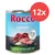 Rocco Junior Nassfutter, Geflügel & Wild mit Reis, 800g Dose, optimaler Calcium-Phosphor-Verhältnis. Packung enthält 12 Dosen.