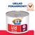 Hill's Prescription Diet i/d stress, układ pokarmowy, kurczak z warzywami, puszka karmy dla psa, widoczne logo ActivBiome+ oraz ilustracja psa.