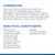 Összetétel és analitikai alkotórészek angolul: fehérje 5,1 %, zsír 3,4 %, rost 0,86 %, hamu 1,4 %, nedvesség 78,8 %, kalcium 0,2 %, foszfor 0,15 %, A-vitamin 13 911 IU/kg, D3-vitamin 278 IU/kg.