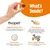 Ingredients and benefits: eggshell membrane for joint flexibility, glucosamine for joint structure, chondroitin for cartilage support, green lipped mussel for Omega-3 to ease stiff joints.