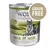 Wolf of Wilderness Senior Green Fields, 800 g, agnello e pollo con frutti di bosco, radici ed erbe selvatiche. Testi visibili: 100% grain-free, GRAIN FREE.