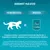 Krmení pro kočku 4 kg: PURINA ONE 2–3×85 g denně, rozdělit do 2 dávek. Lze nahradit 1 kapsičku 20 g granulí Purina ONE. Doplňující pokyny k dávkování a vodě.