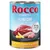 Rocco JUNIOR marhahússal, csirkével és burgonyával, 400 g konzerv. Felirat: OPTIMAL CALCIUM TO PHOSPHORUS RATIO, Beef with chicken & potatoes.