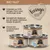 Feringa Juicy Fillet: preparato con il 50% di filetto succoso in ricco brodo, ricette senza cereali con ingredienti naturali, arricchito con verdure e olio di girasole. Lattine da 70g.