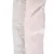Close-up of a product with two materials: grey fabric on the left, soft pink plush on the right.