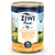 Boîte de nourriture pour chien ZIWI Peak Chicken Recipe, 390 g, 91 % poulet, abats et moules vertes de Nouvelle-Zélande, sans céréales, élevage en plein air, texte en anglais.