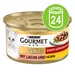 Sparpaket Gourmet Gold Zarte Häppchen 24 x 85 g - Mixpaket (Lachs & Huhn, Huhn & Leber)