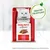 Purina Gourmet Mon Petit intense au bœuf, sachet avec image de chat blanc. Texte visible : « Conçus pour être recyclables ». Mention multilingue : with beef, au bœuf, con manzo, mit rind, met rund, con buey.