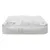 Cama rectangular para mascotas de felpa gris claro, superficie mullida y bordes rectos, sin marcas ni textos visibles. Cama rectangular para mascotas de felpa gris claro, superficie mullida y bordes rectos, sin marcas ni textos visibles.