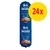 Brit Premium Sausage 95% Chicken & Lamb, source naturelle de collagène et oméga-3, sans soja, OGM ni conservateurs, lot de 24x visible sur l’emballage.