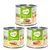 Feringa Organic Adult cat food: duck with pear and catnip, chicken with apple and dandelion, veal with pumpkin and cat thyme. Grain-free, 72% meat content.