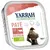 Yarrah Bio-Organic Since 1992 Paté with Spirulina, mit Rind au Boeuf, grain free recipe, BIO organic, 150g. Visible dog image and icons: pure food, care for all animals, for a better planet.