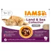 IAMS Advanced Nutrition Adult Land & Sea Mix - 12 x 85 g v želé