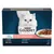 Purina Gourmet Perle, raffinati filetti in salsa. Varianti: manzo, pollo, coniglio, salmone. Confezione: 8x85g.