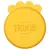 Yellow lid with Trixie logo, suitable for sealing cans.