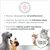 Testo in inglese: Developed with veterinarians & nutrition experts. Recipes developed by vet professionals, tailored to individual needs, ingredienti di alta qualità. Concept for Life.