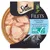 Sheba Filets, sustainable white fish, ASC certified, from sustainable fishing. Packaging shows white fish pieces and a grey cat.