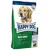 Karma Happy Dog Maxi Adult, Supreme Fit & Well, dla psów powyżej 26 kg. Widoczne napisy: Made in Germany, Natural Life Concept, bez glutenu, umiarkowana zawartość tłuszczu.