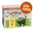 Feringa Classic Meat, Poultry mit Karotten und Löwenzahn, für erwachsene Katzen. Packung mit 24 x 100 g.