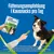 Fütterungsempfehlung: 1 Kausnack pro Tag. Frisches Trinkwasser bereitstellen, Hund beaufsichtigen, tägliche Bewegung beachten. Produkt: Purina Dentalife ActivFresh Medium.