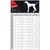 Tableau des tailles manteau rukka PETS Warmup 2.0 : longueur dos, tour de cou et tour de poitrail en cm et pouces pour tailles 25 à 80. Schéma montrant les mesures sur un chien.