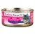Konzerva Feline Porta 21, whole tuna meat mit/with shrimps, obrázok mačky na etikete. Text v nemčine a angličtine.