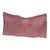 Pink cushion with check pattern, rectangular shape, suitable for pet beds or as an accessory.